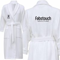 Fabstouch Bath Robe + Hair Band